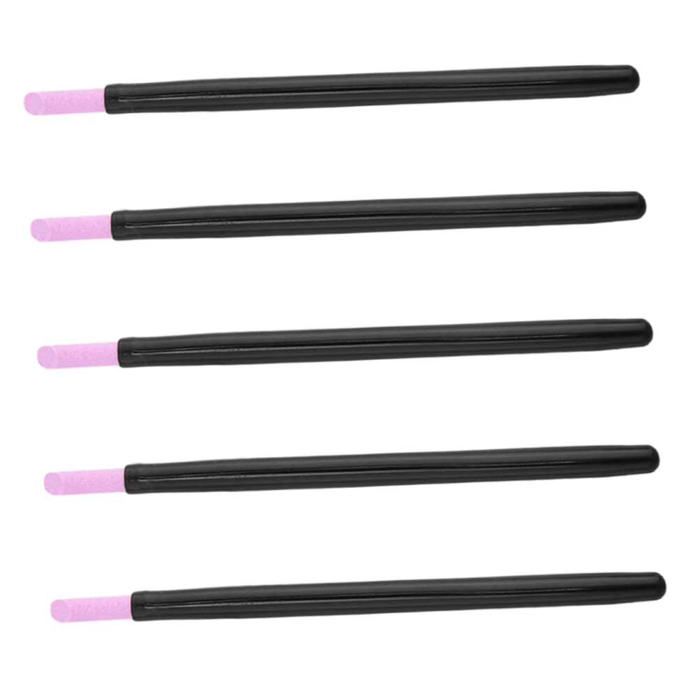5pcs Professional Nail Polishing Pen Manicure Grinding Tool for Dead Skin Removal and Nail Art