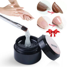 Nail Gel with Instant Reinforcement, Transparent Protection for Cracked or Split Natural Nails