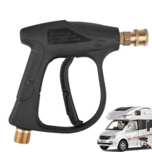 Pressure Washer Gun with Nozzle Set, 4350 PSI, Multiple Spray Patterns for Car and Outdoor Cleaning