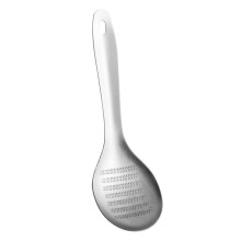 Stainless Steel Garlic Press and Ginger Grater OneHand Crusher Easy Clean Kitchen Tool