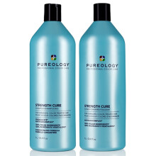 Pureology Strength Cure Shampoo 1000ml & Conditioner 1000ml Duo Worth