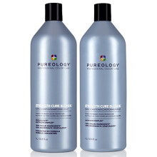 Pureology Strength Cure Blonde Shampoo 1000ml & Conditioner 1000ml Duo