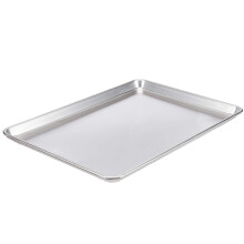 Happon Baking Sheet 10x7 inches, Stainless Steel Cookie Tray, Non Toxic, Rust Free, Mirror Finish, Easy Clean & Dishwasher Safe