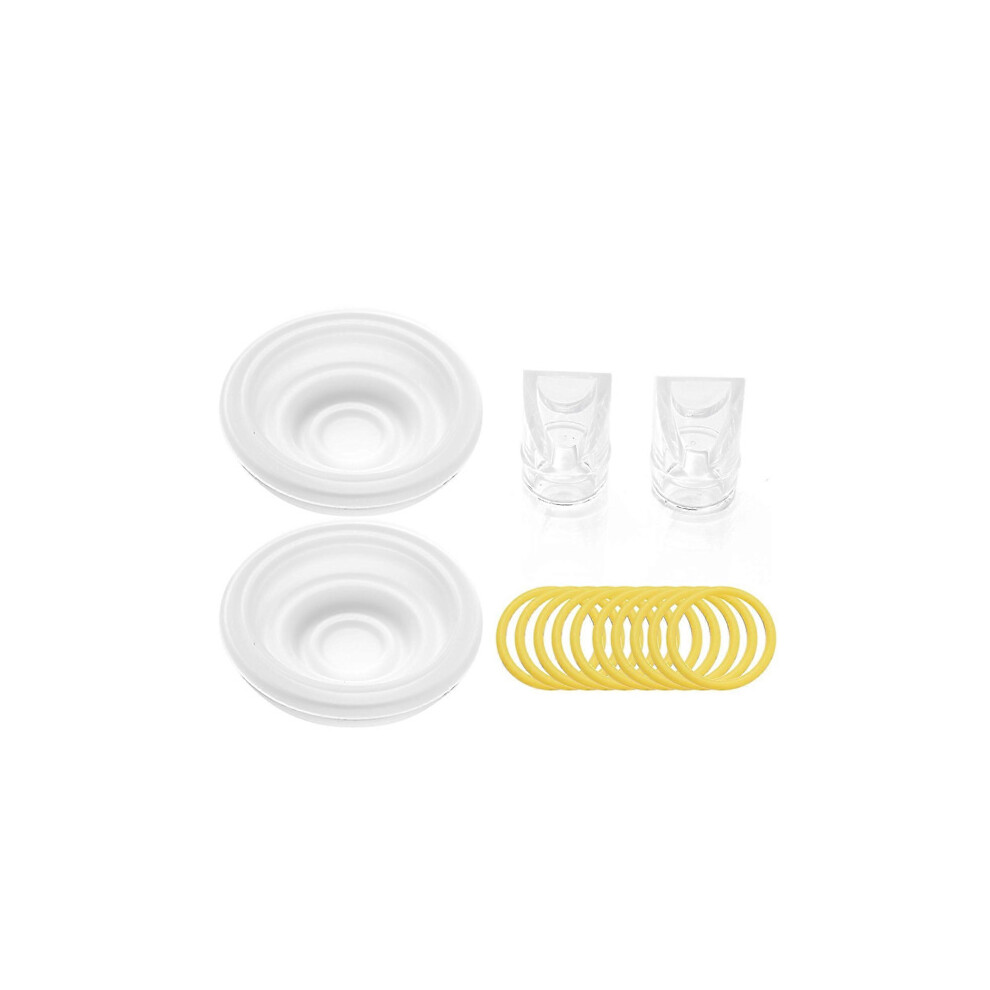 Electric Breast Pump Replacement Accessories With 3pcs 150ml Milk Cup Collectors Diaphragms - Valves