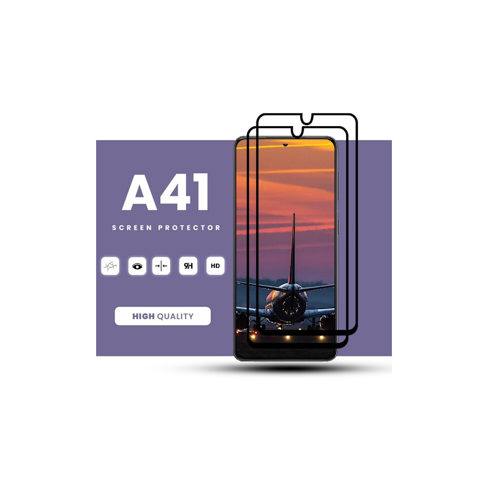Pack Compatible With Samsung Galaxy A41 - Tempered Glass 9H - Super Quality 3D 9048212735083