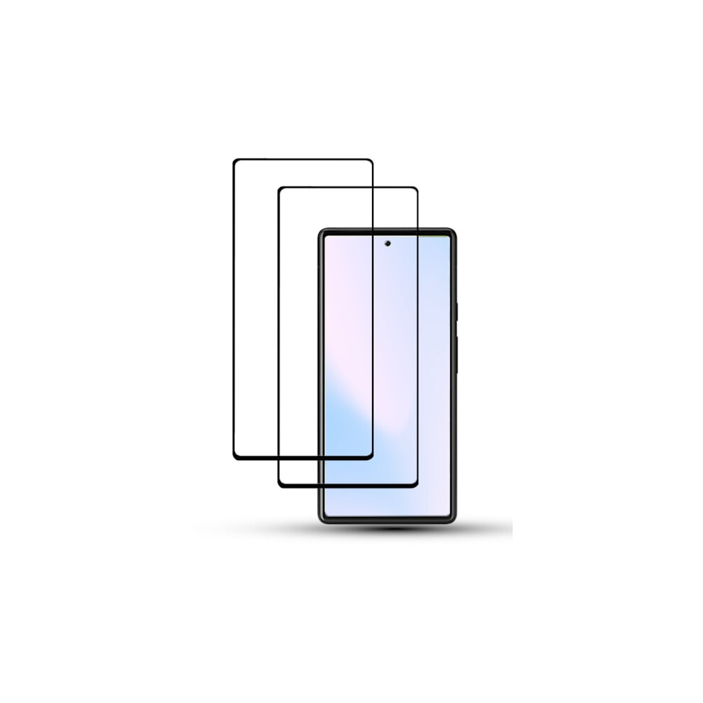 2-Pack Google Pixel 6A Screen Protector - Tempered Glass 9H - Super Quality 3D 9048212735199