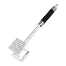 1 Pc Aluminum Alloy Meat Hammer Beef Steak Knocking Hammer with Handle Kitchen Gadget Home Supplies for Home Restaurant
