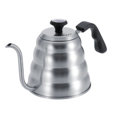 Tea Pot with Gooseneck and Built-in Thermometer, Stainless Steel Coffee Pot for Home Office(1.2L)