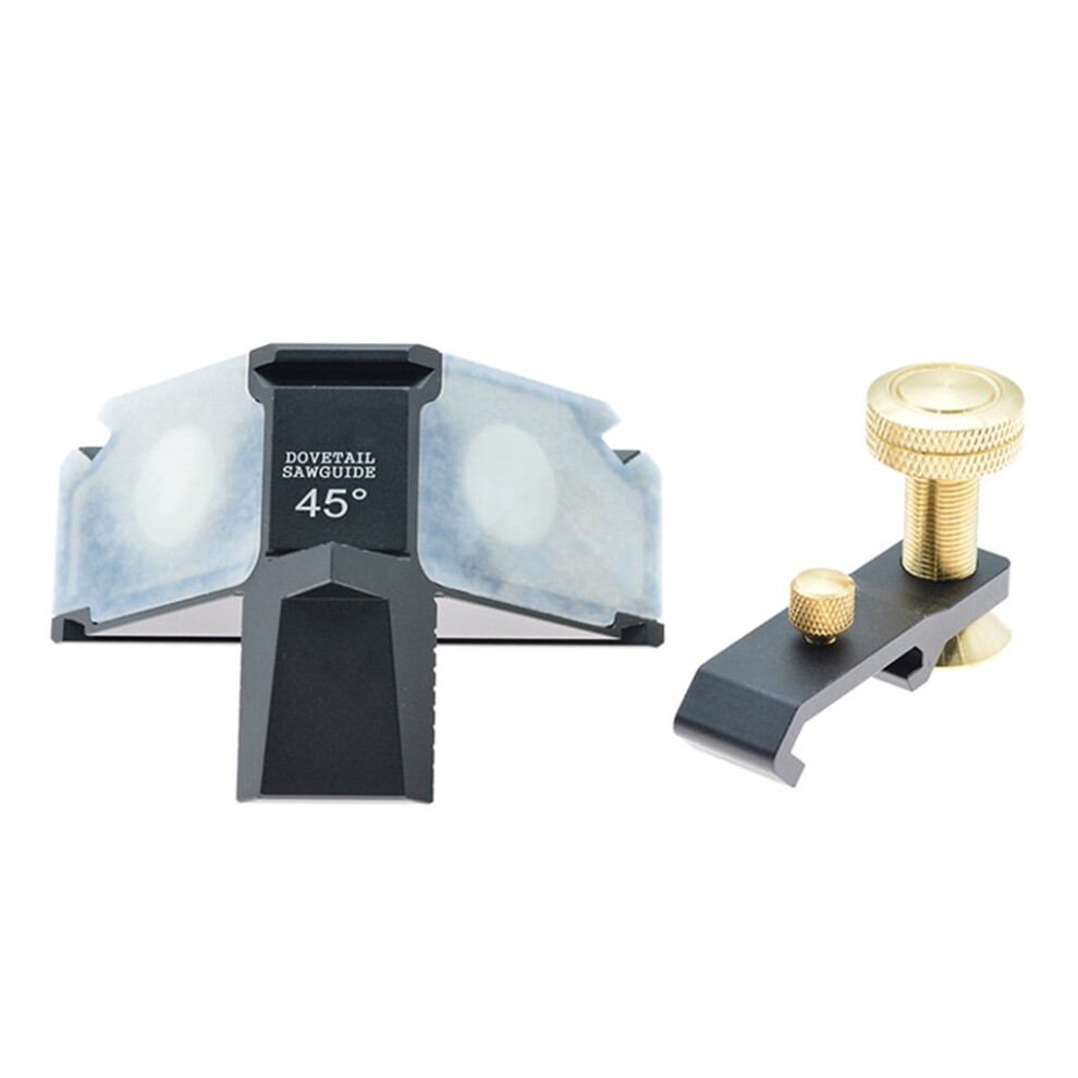 Milue Magnetic Joinery Double 45 Degree Cutting Guide Angle Saw Tenon Tool 9048212791348