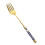 Stainless Steel Gilded Forks with Ceramic Handle,for Home Tableware 1