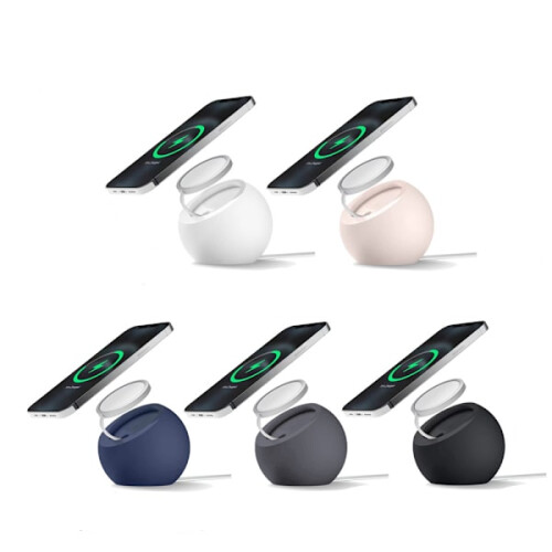 Silicone Charging Stand MagSafe Charger Black
