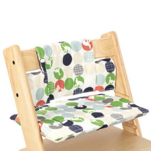 Washable high chair pad, baby food accessory with high chair holder rabbit No,