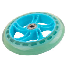 Scooter Wheel 6 Inch Universal Wheels Wheelchair Front Wheels With Bearing 145Mm (blue transparent)