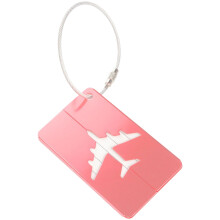 Metal Luggage Tags, Boarding Pass Design for Travel, Compatible with Overseas Travel Luggage