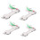 Penis-shaped spoon pull 4-pack - Gold / Silver Silver 1