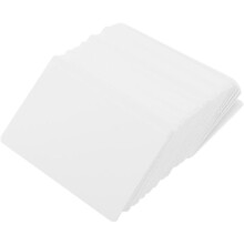 Blank White Cardboard Paper Message Cards Business Cards DIY Branding Cards Approx. 100 Pcs (White)