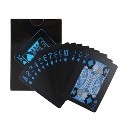 Deck of cards - Poker size, Black 1