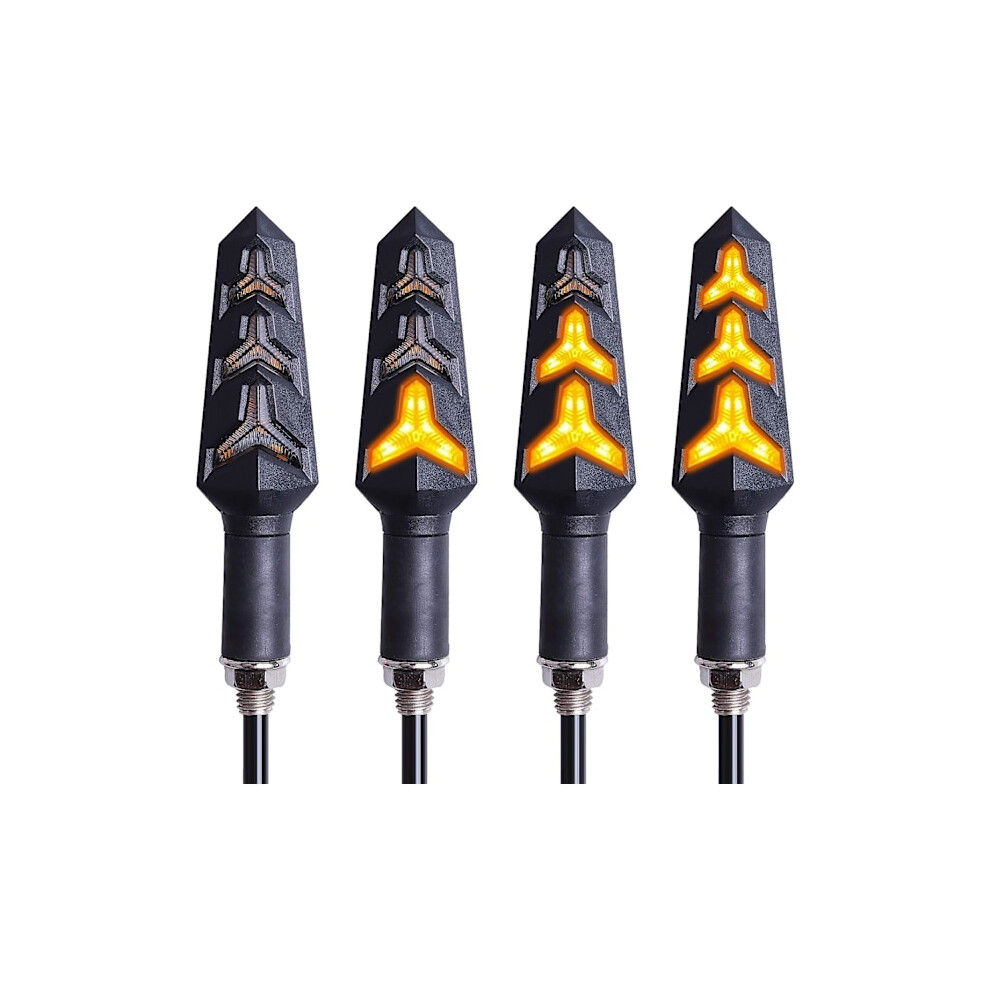 4Pcs Motorcycle Indicators Colors Turn Signals Blinkers Motorcycle Turn Signals 12V 12 Led Lights For Motorcycle Scooter Quad Cruiser Off Road 9058772048899