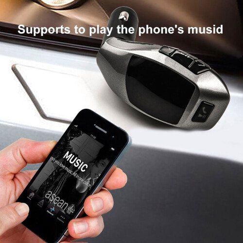 LUDLZ Bluetooth Wireless FM Transmitter with User Manual 2