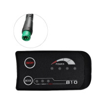 5-pin S810 E-bike Meter LED Display 36V UART for Electric Bike Electric Bike Meter