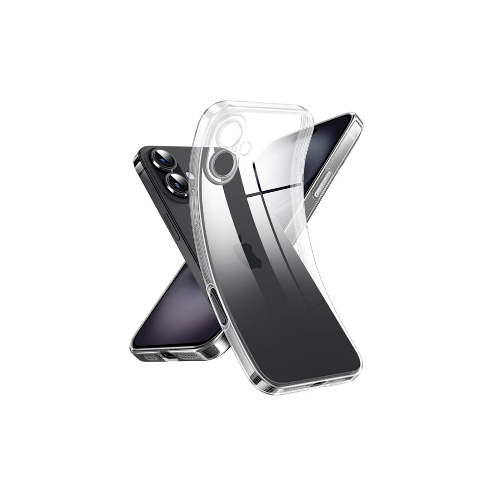 Compatible With Iphone 16 Plus Transparent Tpu Case Â Extra Camera Protection 9058772050434
