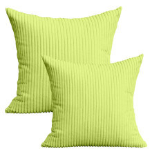 JINESXIAO Deals today 20" X 20" Modern Contemporary Transitional Navy Blue Striped Polyester Throw Pillow ( 2 Count)
