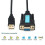 Προσαρμογέας USB σε Rs232 με τσιπ Pl2303 Usb2.0 Αρσενικό σε θηλυκό καλώδιο Rs232 για 2