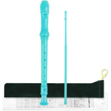 Soprano Recorder (Green) Perfect for Kids Music Class