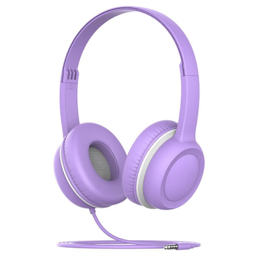 Kids Headphones With Microphone, Stereo Wired Headphones For Kids With Adjustable, Foldable Design, Kids Headphones For School Tablet Airplane 9322103927970