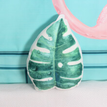 Outdoor Terrace Decorative Pillows, Summer Themed Soft Cushions 14.04x15.74in, Tropical Beach Pool Home Decor (Includes Inner Core)