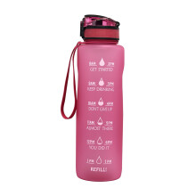 LOOPSUN Valentines Day Savings Clearance 2024! 1.5L Plastic Bottle Frosted Gradient Bouncing Cup Sports Bottle Space Cup