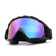 Motocross goggles Motorcycle goggles Ski goggles black purple