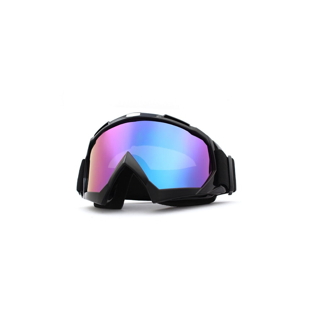 Motocross Goggles Motorcycle Goggles Ski Goggles Purple Black 9338982139618