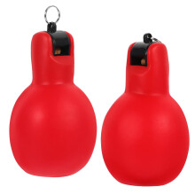 2Pcs Outdoor Hand Squeeze Whistle Tool Emergency Squeeze Whistle Outdoor Portable Survival Whistle