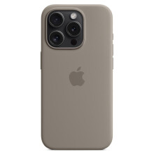 Silicone case for compatible with iPhone 15 Pro, MagSafe compatible (FMY) Grey compatible with iPhone 15 Pro compatible with iPhone 15 Pro Grey