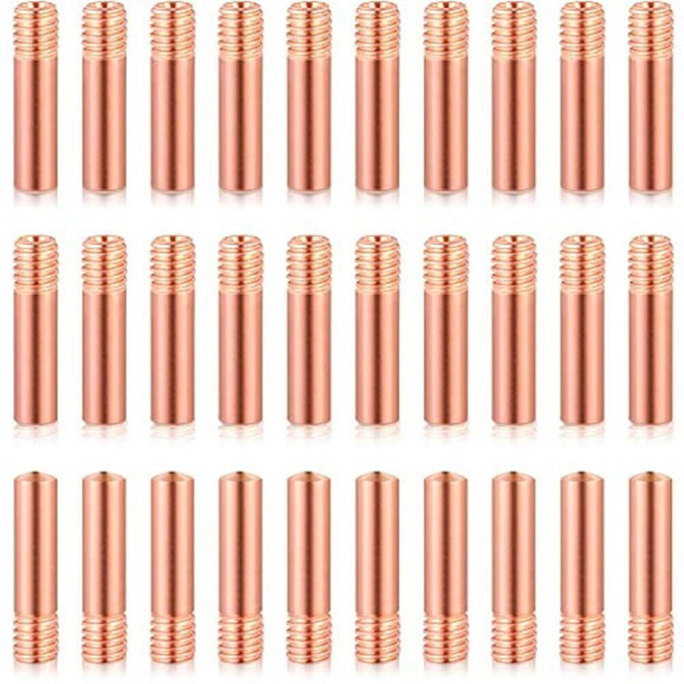 Mosiee 30 Pieces Contact Tip Welding Contact Tip Mig Welder Contact Tips 0.035 Welder 9338982140195