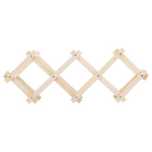 Wooden Wine Holder Bottle Rack Home Light House Decorations for Display Shelves Table Top Stand Tabletop