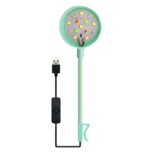 Aquarium LED Lamp Colorful Lights Color Changing Bubble Light LED Diving Lights/ V9X3