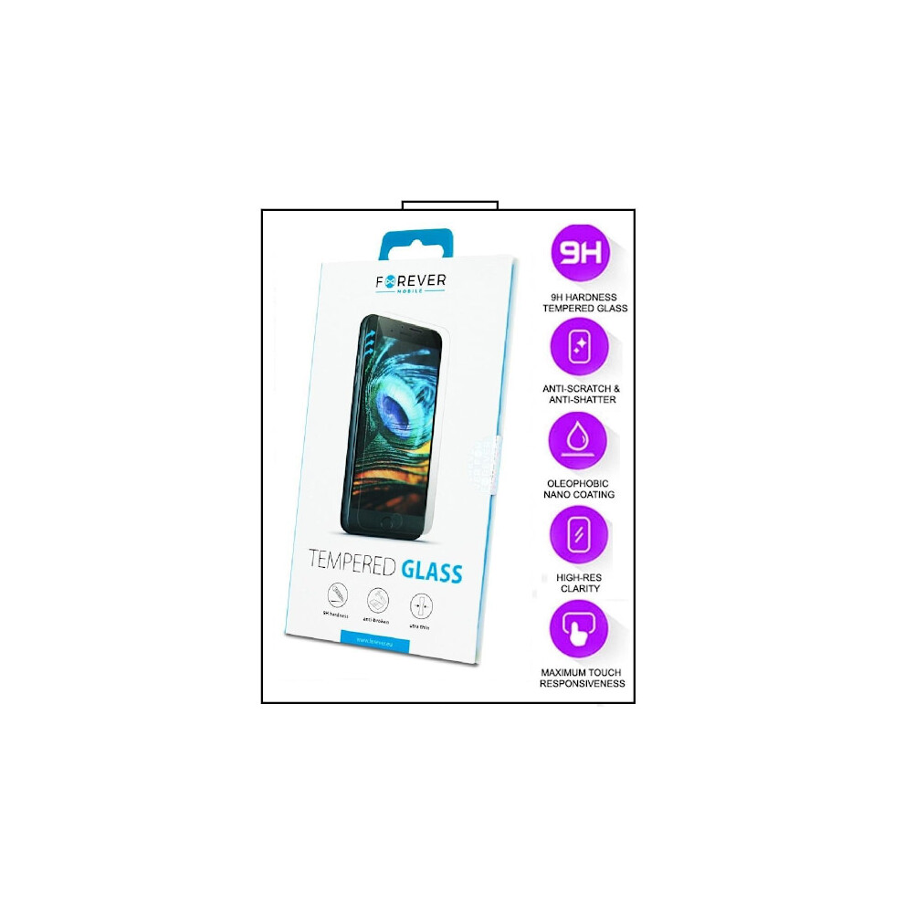 2-Pack Motorola Moto E6s / E6i - Forever Tempered Glass Screen Protector Transparent 9085618759770