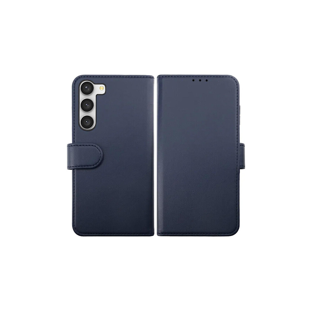 Compatible With Samsung Galaxy S23 Plus Wallet Case Magnet Rvelon - Navy Blue 9085618759589