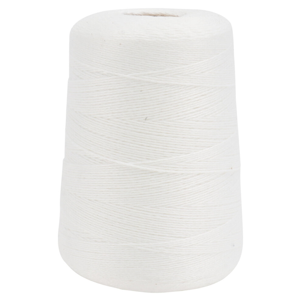 1 Roll 500M 0.8Mm Thick Fine Cotton Rope, Durable Woven String For Hanging, Wrapping, Sausage, Pork Elbow, Bacon, Zongzi (250G/Roll) 9085618760240
