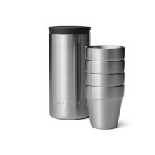 Shot Glasses with Carrying Case STAINLESS STEEL