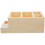 Wooden Nail Drill Bit Organizer Box for Manicure Tools, Compact SpaceSaving Storage Case 1