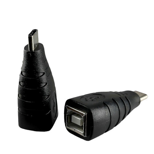 USB-C-zu-USB-B-Adapter, Typ C Männchen-zu-USB-B-Weib-Druckeranschluss