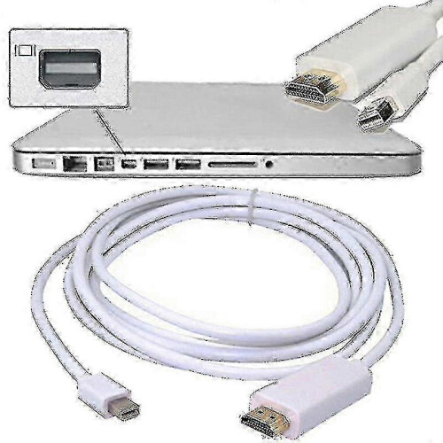 Thunderbolt til HDMI-adapter til MacBook Pro/Air, Mini DisplayPort til HDMI-kabel