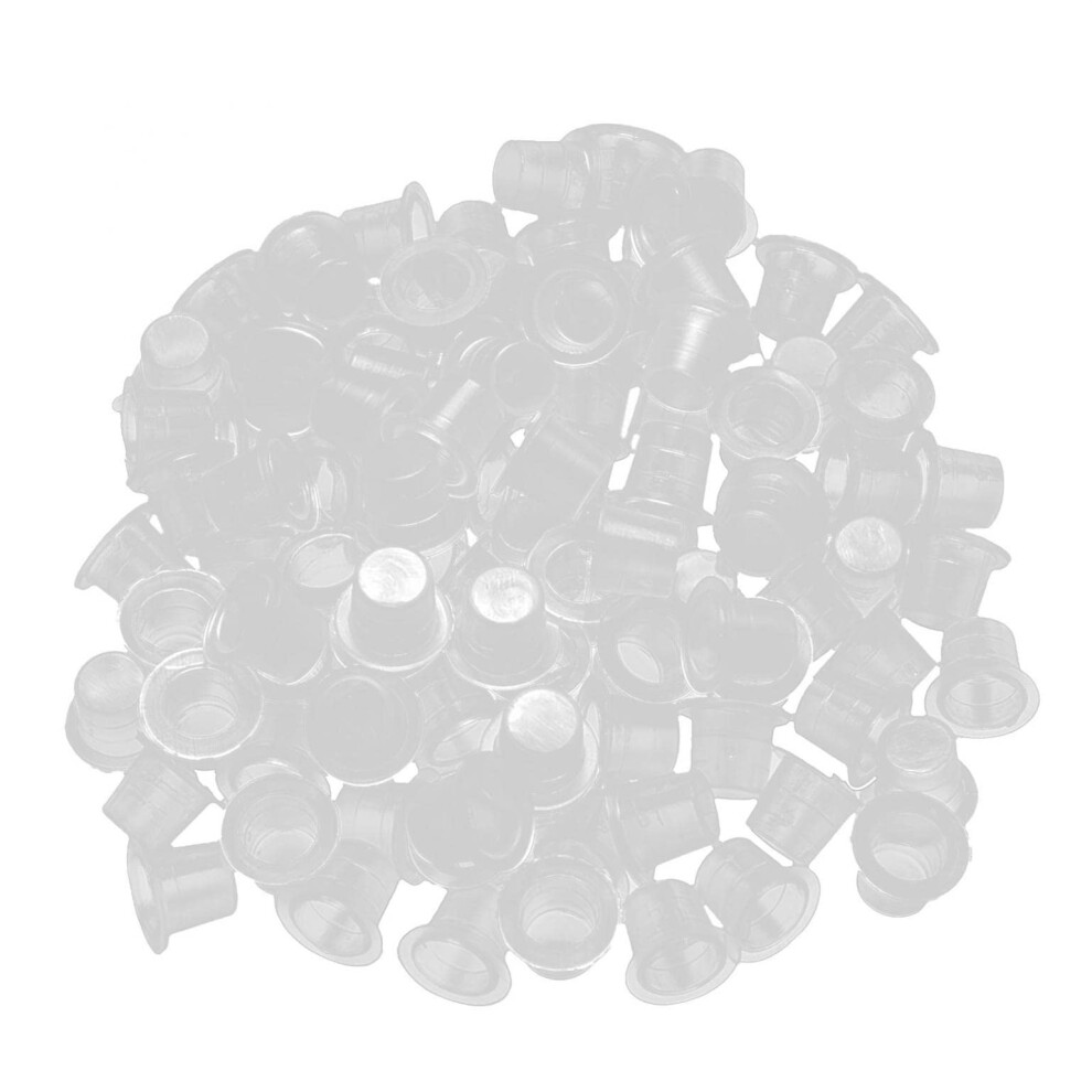 Tattoo Ink Caps Mixed Sizes Small Medium Large with SpillResistant Rim for Microblading