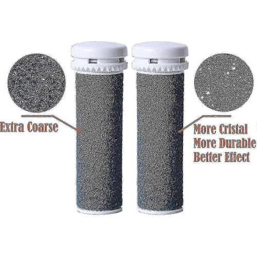 [4 Pack] Emjoi Micro Pedi Extra Coarse Replacement Walzen