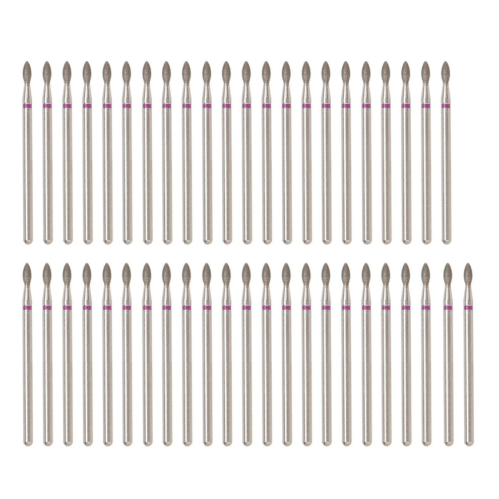 Electric Nail Drill Bits Set 50pcs Coarse Sand for Acrylic Nails Fast Gel Removal Manicure