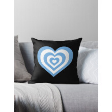 A NEW Blue and White - Powerpuff Girls Retro Heart Pillow Covers