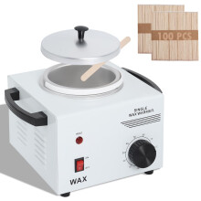 Wax Warmer for Hair Removal, Professional 14oz Pot with Adjustable Temperature and Rapid Melting